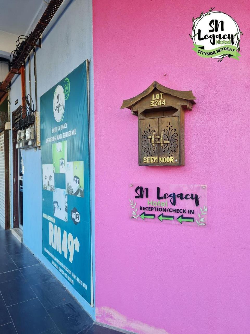 Hotel Sn Legacy كُوالا تيرينغانو المظهر الخارجي الصورة
